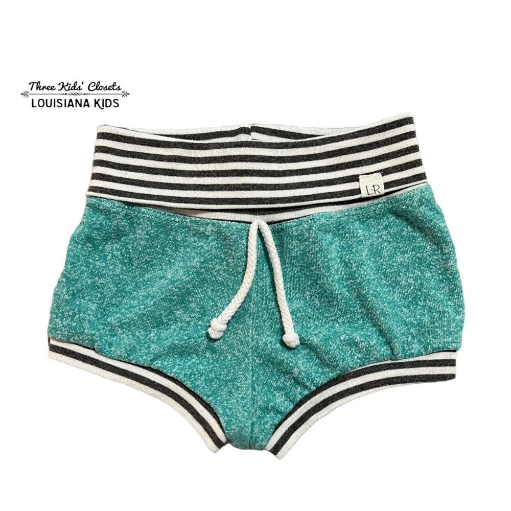 Lulu + Roo 3T Teal Shorties Shorts